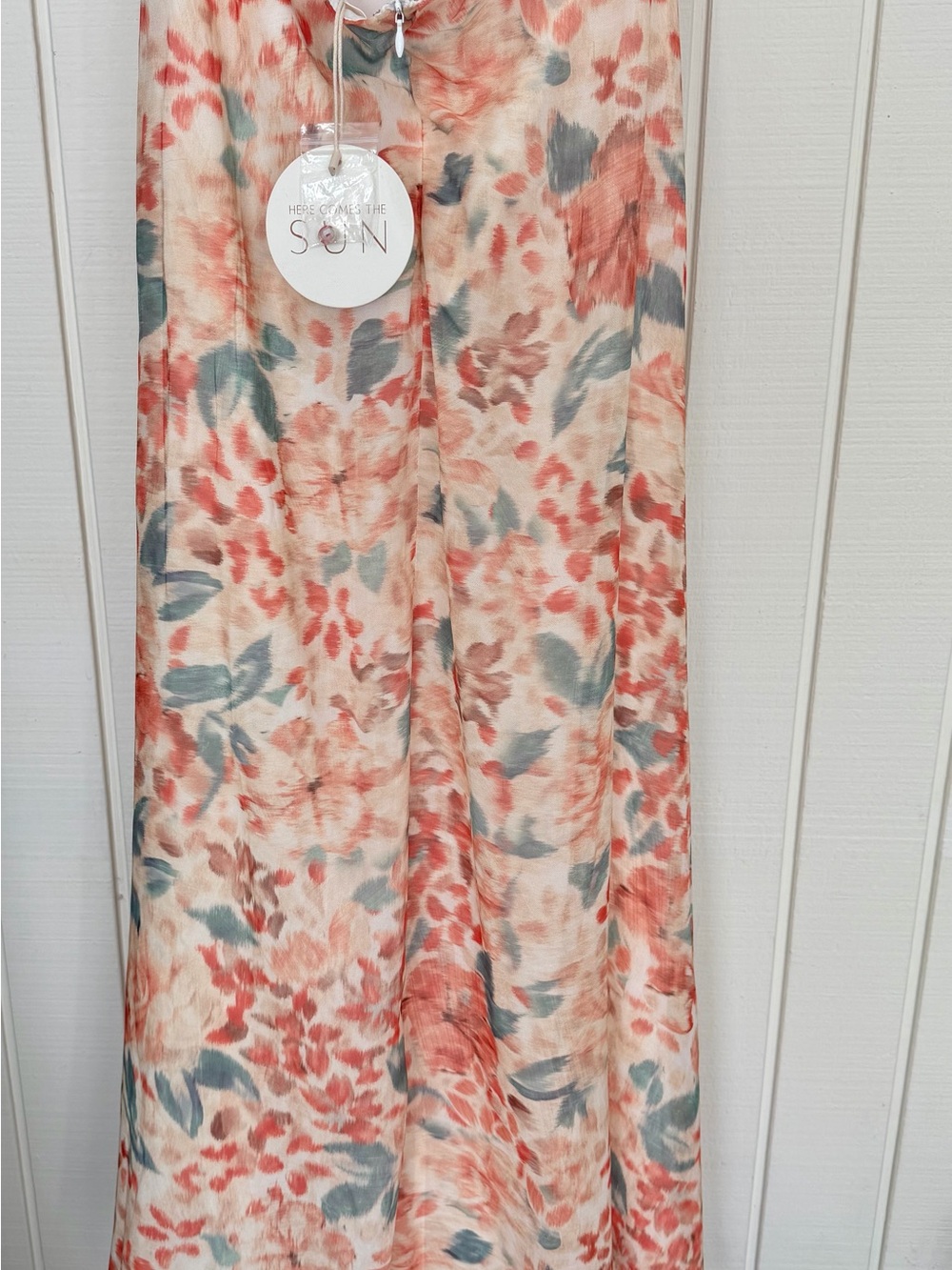 Here Comes The Sun x Hello Molly Dancing Girls Floral Cutout Maxi Dress - Picture 8 of 15